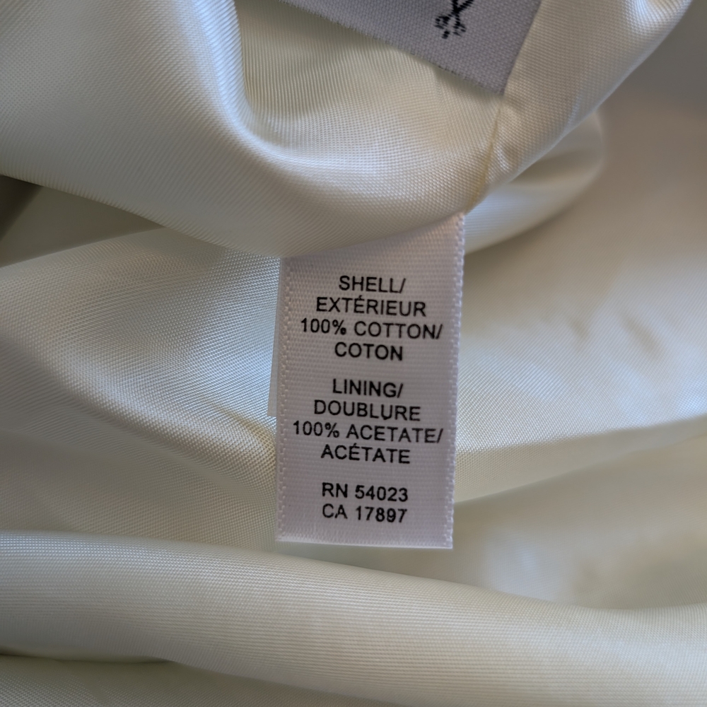 Vintage Banana Republic Womens 4 Seersucker Dress Shabbychic Cottagecore Preppy - Picture 7 of 8